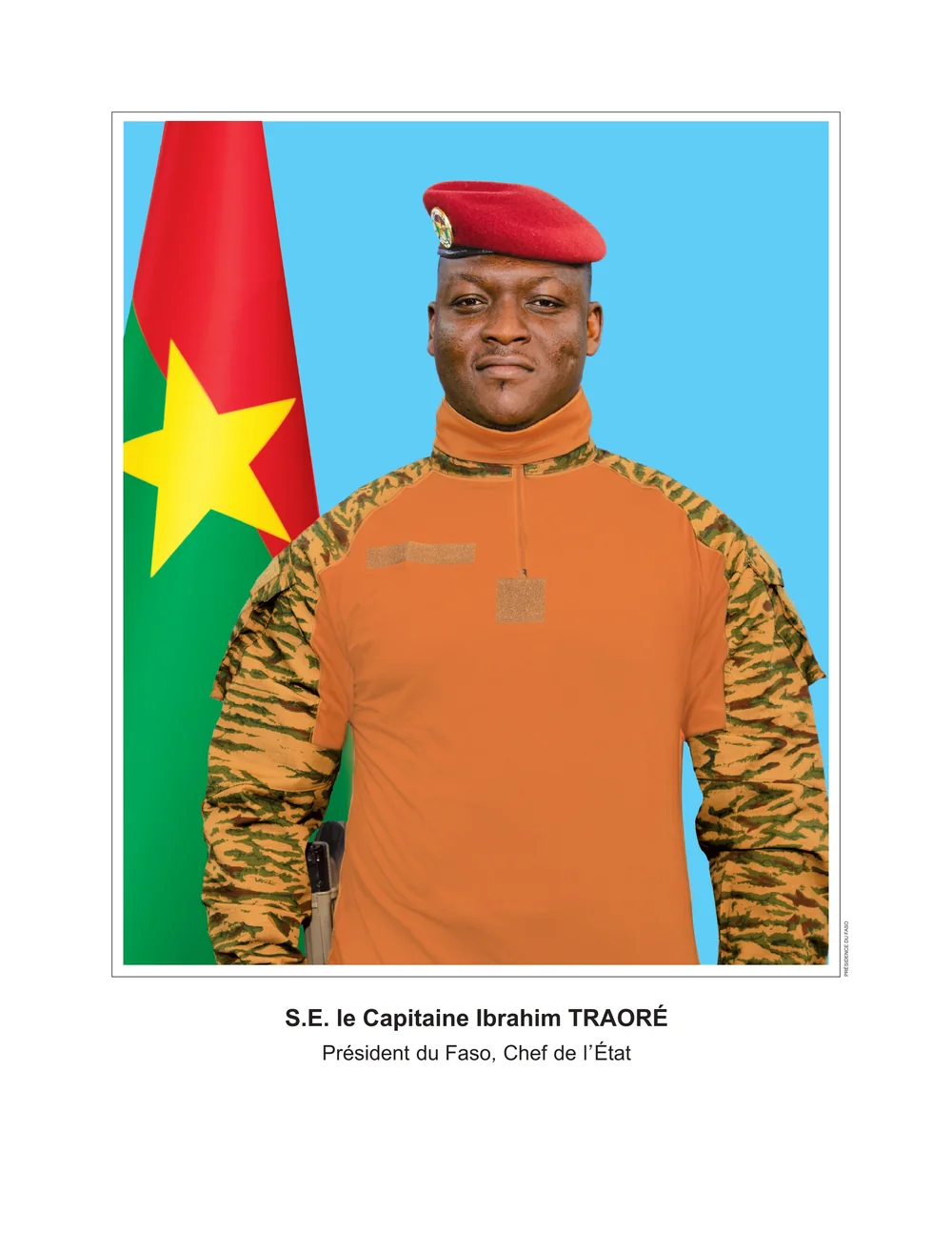 Camarade Capitaine Ibrahim TRAORÉ — Patron du SIPSIS 2026